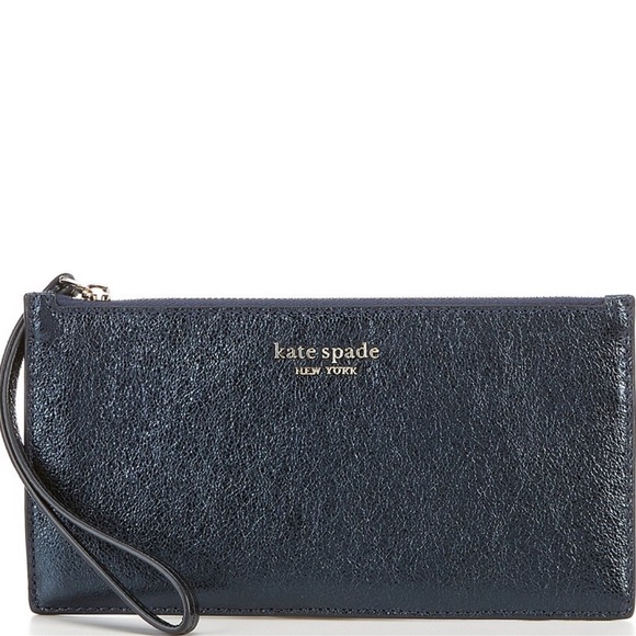 🔴SOLD🔴 Kate Spade Spencer Metallic Wristlet - Picture 9 of 12